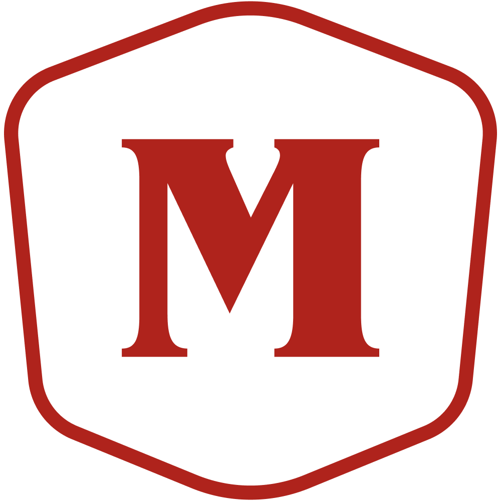 Moffitt Logomark Outlined Red